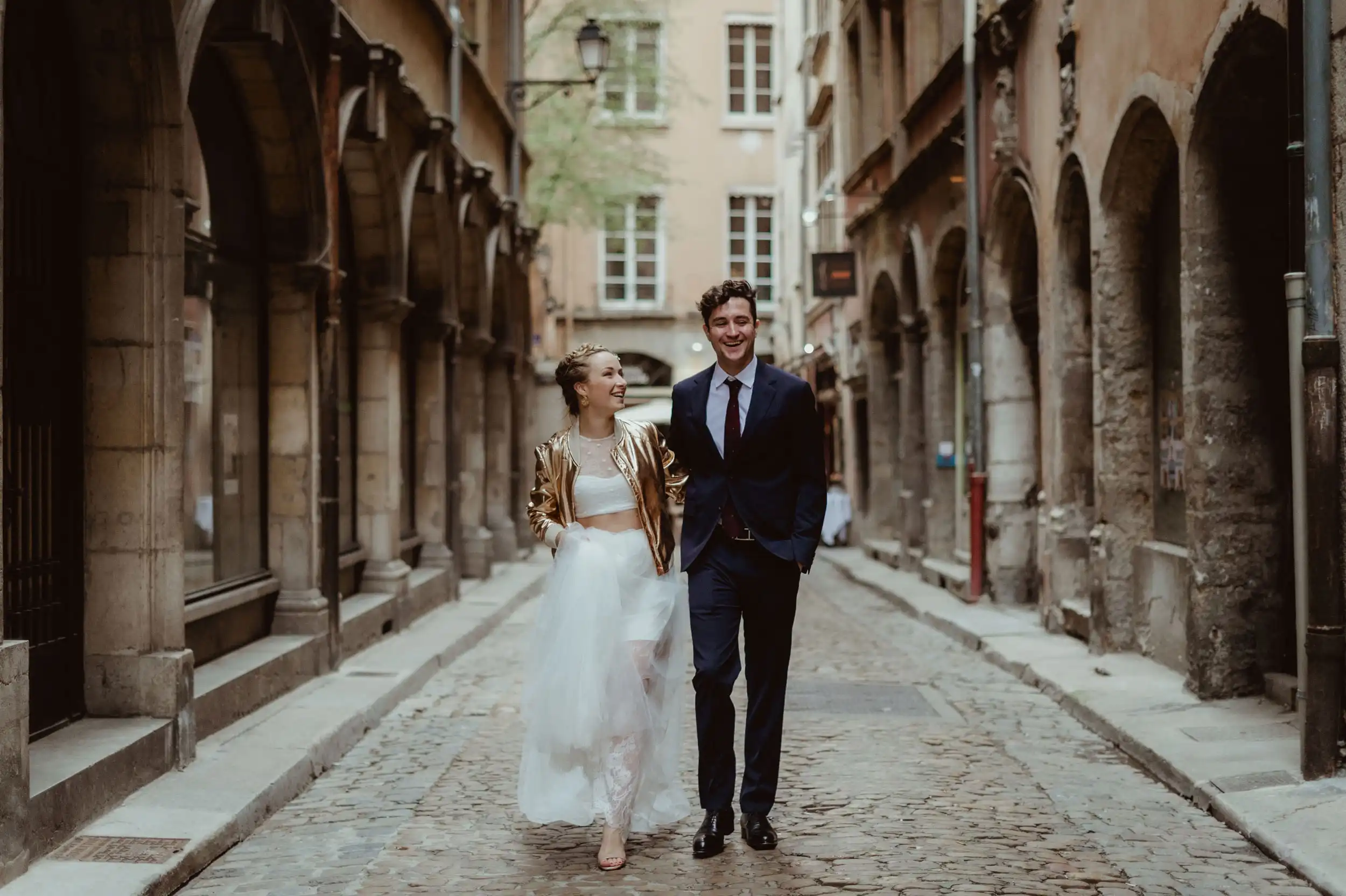 Photos de mariage spontannées